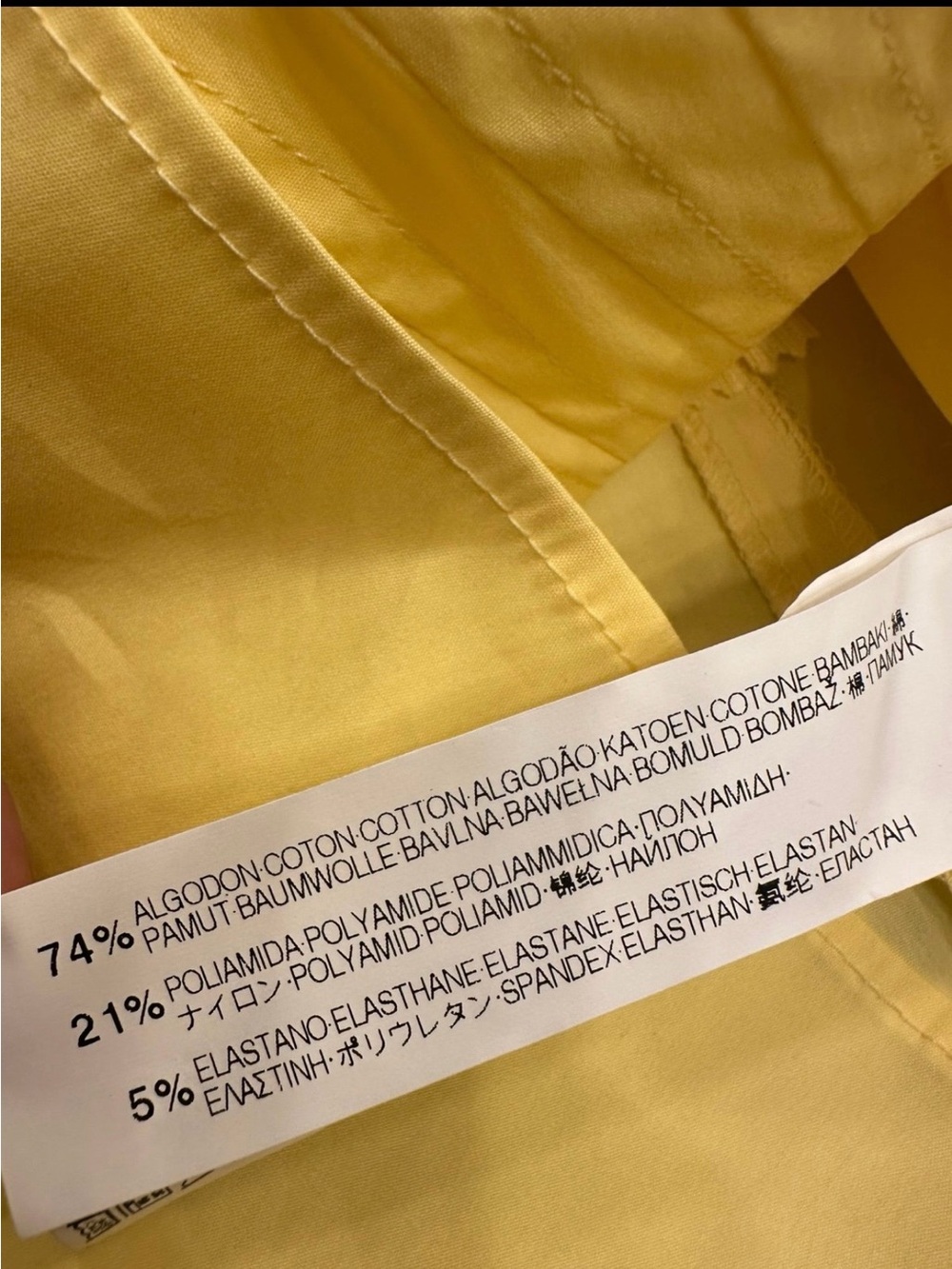 Zara Woman Yellow Pleated Sleeveless Round Neck Tunic Blouse S - Picture 9 of 9